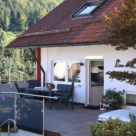 Ferienwohnung Am Eiberg Bad Wildbad Esterno foto