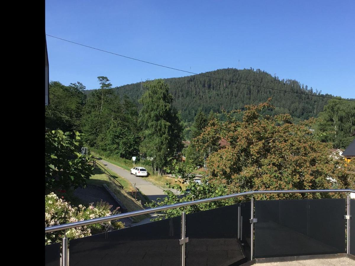 Ferienwohnung Am Eiberg Bad Wildbad Esterno foto